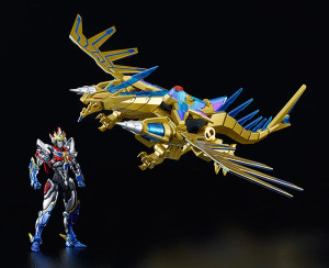 MODEROID Gridman (Universe Fighter) & Big Goldburn (GRIDMAN UNIVERSE) Plastic Model